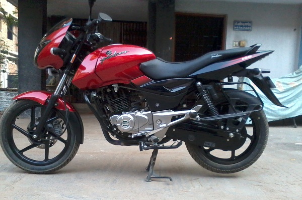 Red Modified New Model Pulsar 150