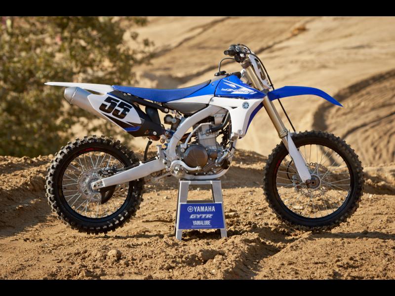 2018 Yamaha YZ450F - A dirt bike you can tune using your 